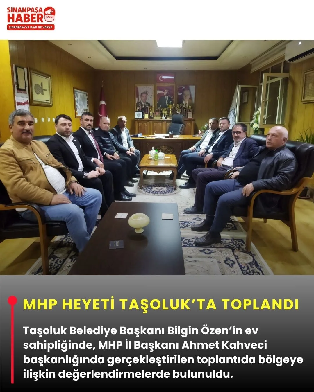 MHP Heyeti Taşoluk’ta Toplandı - Bölge Değerlendirmesi Yapıldı