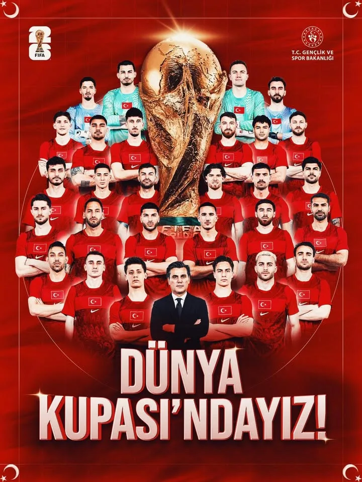 Yılların Özlemi Son Buldu: Türkiye Dünya Kupası'na Katılacak!