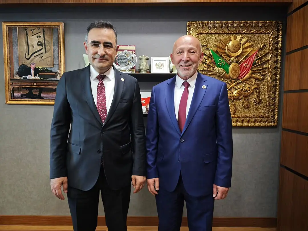 Afyonkarahisar İl Genel Meclisi Başkanı Mehmet Siper Gazi Meclis'te Ağırlandı