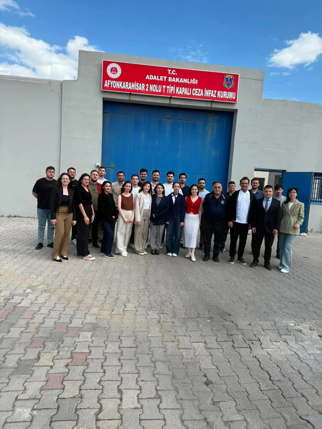 Afyonkarahisar 2 Nolu T Tipi Kapalı Ceza İnfaz Kurumu Staj Eğitimi Ziyareti