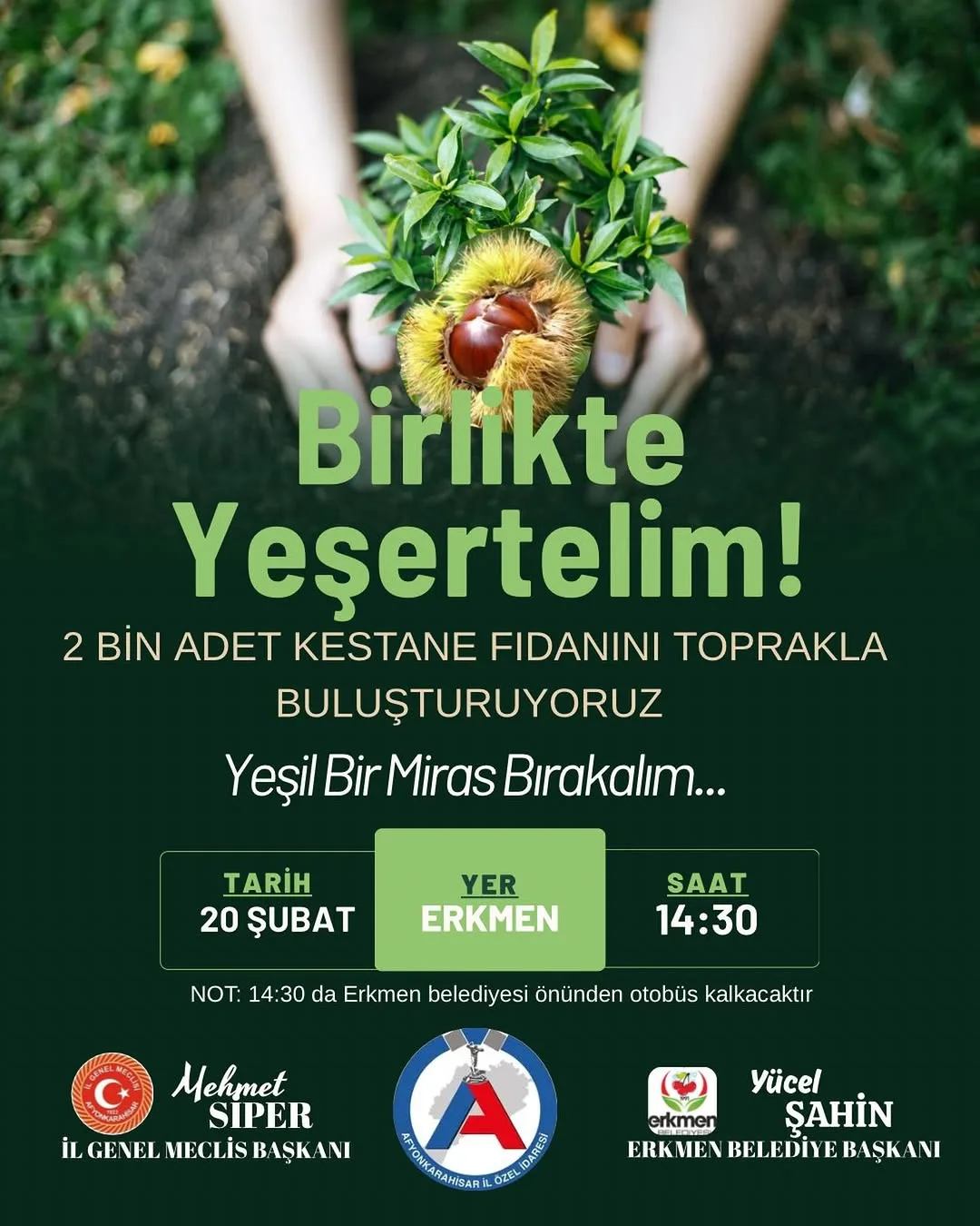 Afyonkarahisar İl Genel Meclisi'nden Çevre Dostu Davet!